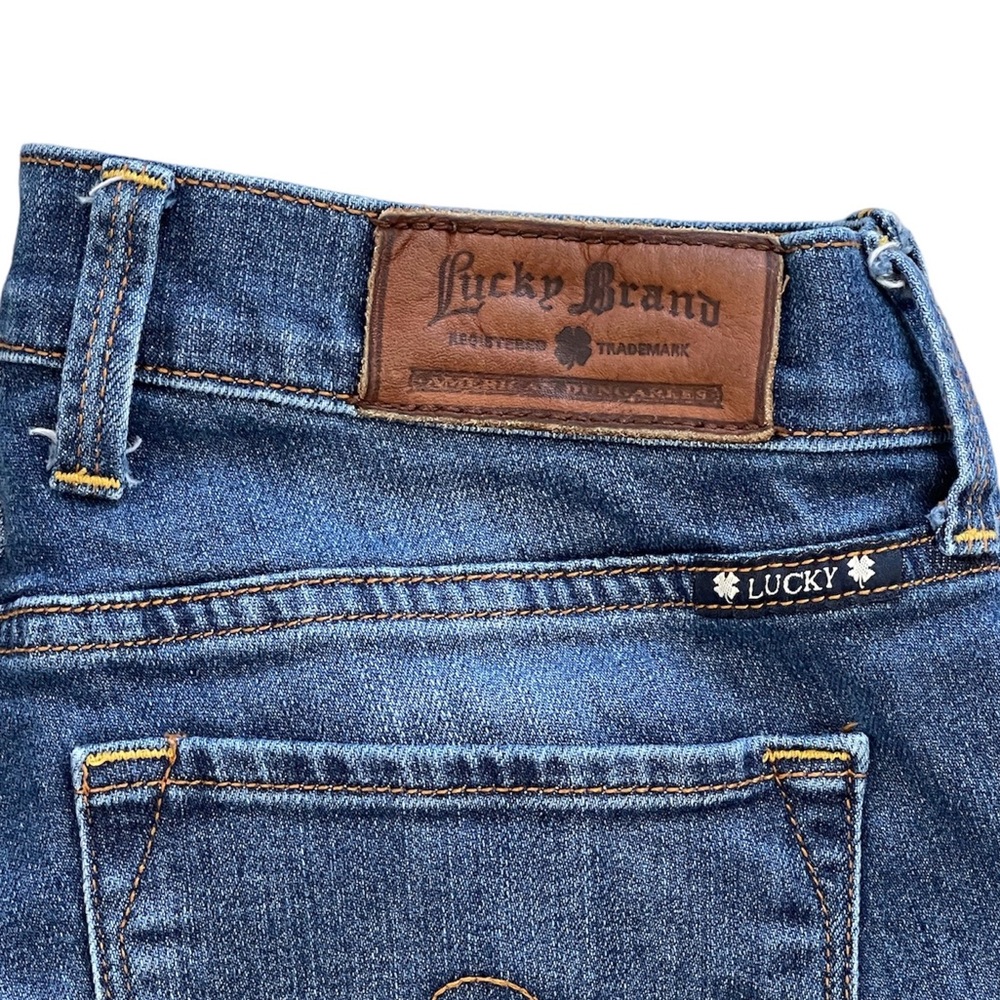 LUCKY BRAND Sofia Boot Woman’s Mid Rise Denim Jeans Size 6/28 Reg - Picture 6 of 10